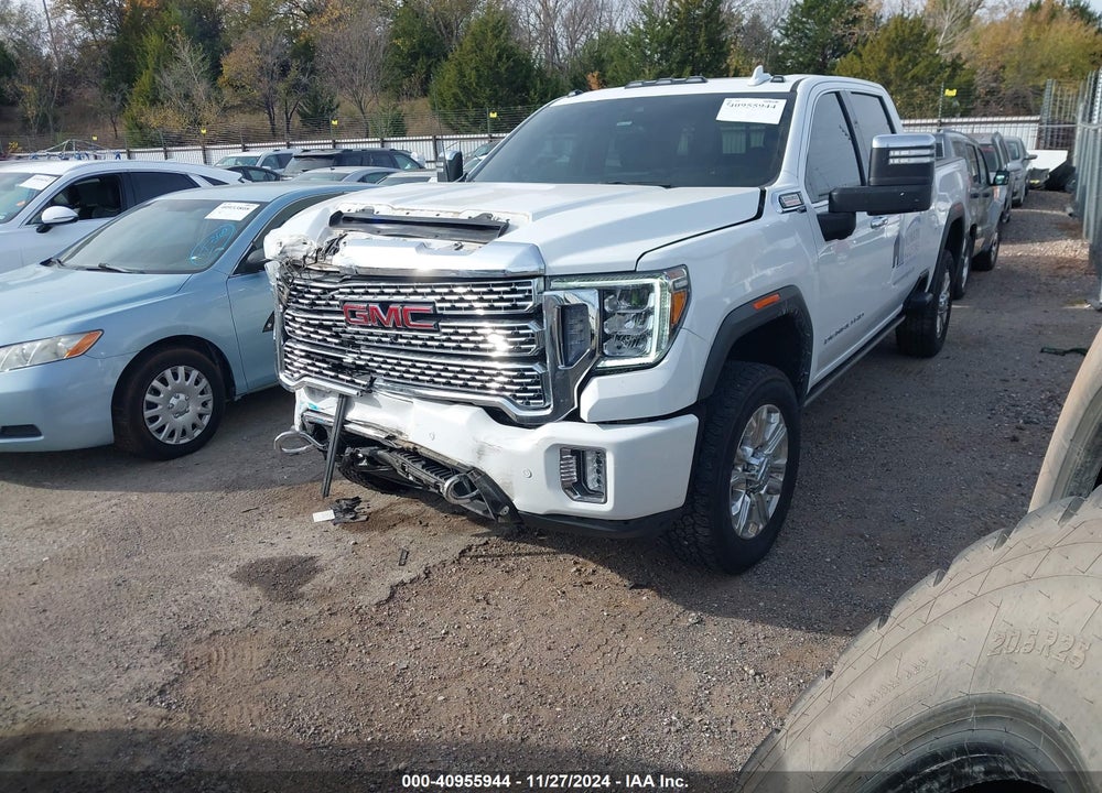 2022 GMC SIERRA 2500HD 4WD  STANDARD BED DENALI VIN: 1GT49REY0NF318618