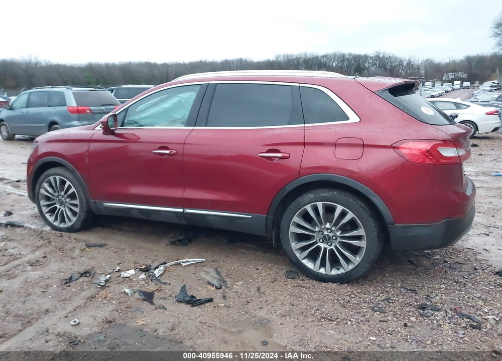 2016 LINCOLN MKX RESERVE VIN: 2LMTJ8LR5GBL40370
