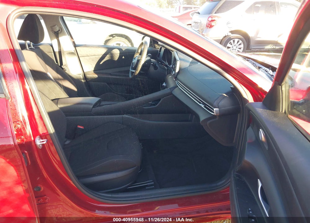 2023 HYUNDAI ELANTRA HYBRID BLUE VIN: KMHLM4AJ1PU081847