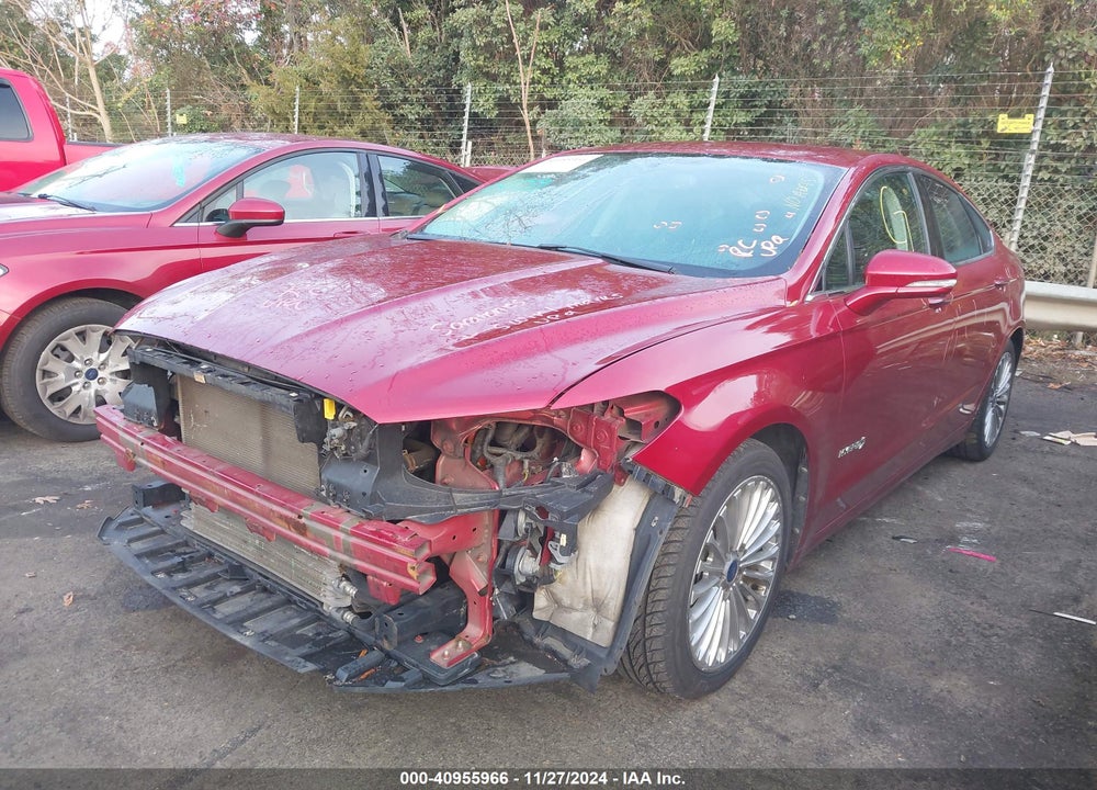 2013 FORD FUSION HYBRID TITANIUM VIN: 3FA6P0RU6DR281888