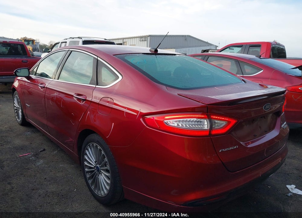 2013 FORD FUSION HYBRID TITANIUM VIN: 3FA6P0RU6DR281888
