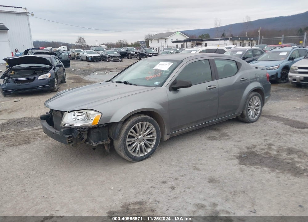 2012 DODGE AVENGER SE VIN: 1C3CDZAB3CN118755