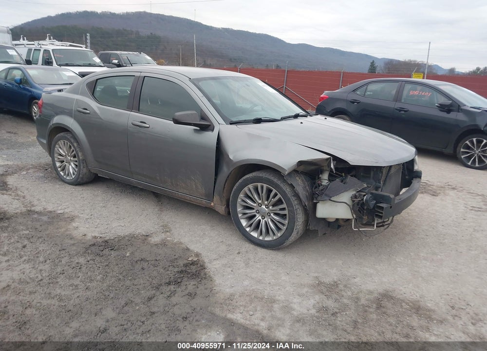 2012 DODGE AVENGER SE VIN: 1C3CDZAB3CN118755