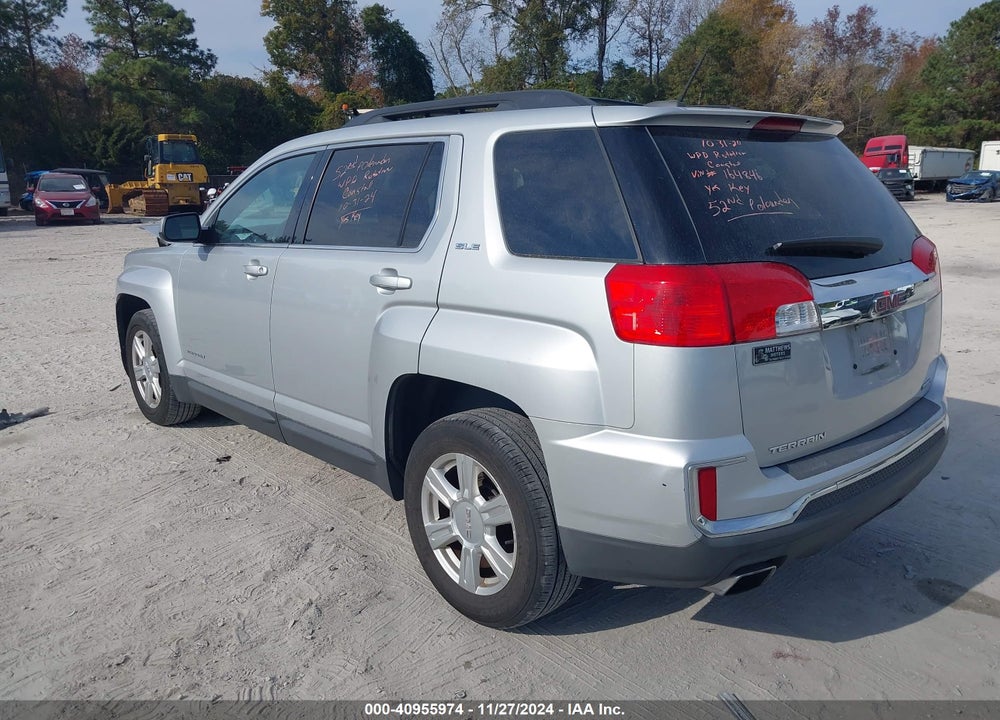 2016 GMC TERRAIN SLE-2 VIN: 2GKFLTEK3G6164846
