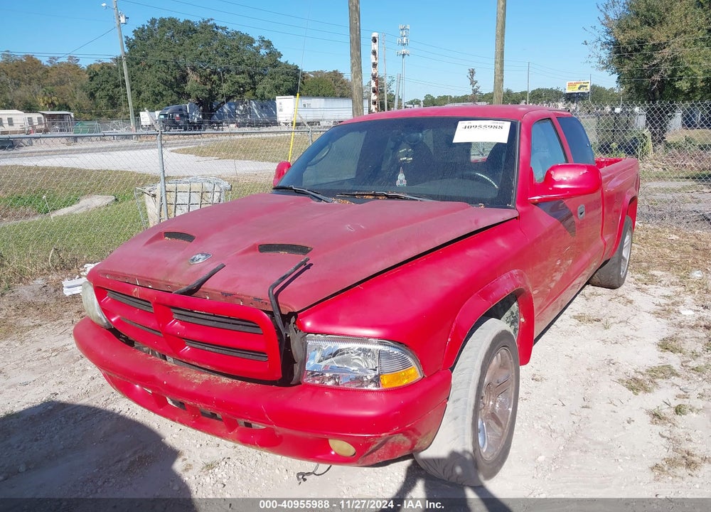 2003 DODGE DAKOTA R/T VIN: 1D7GL72Z03S122074