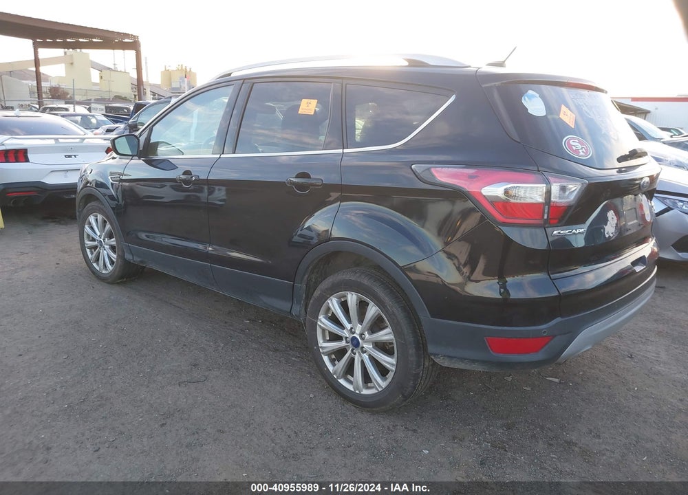 2017 FORD ESCAPE TITANIUM VIN: 1FMCU0J96HUB45087