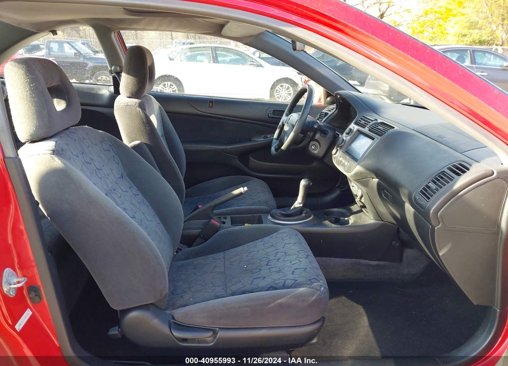 2001 HONDA CIVIC EX VIN: 1HGEM21941L096395