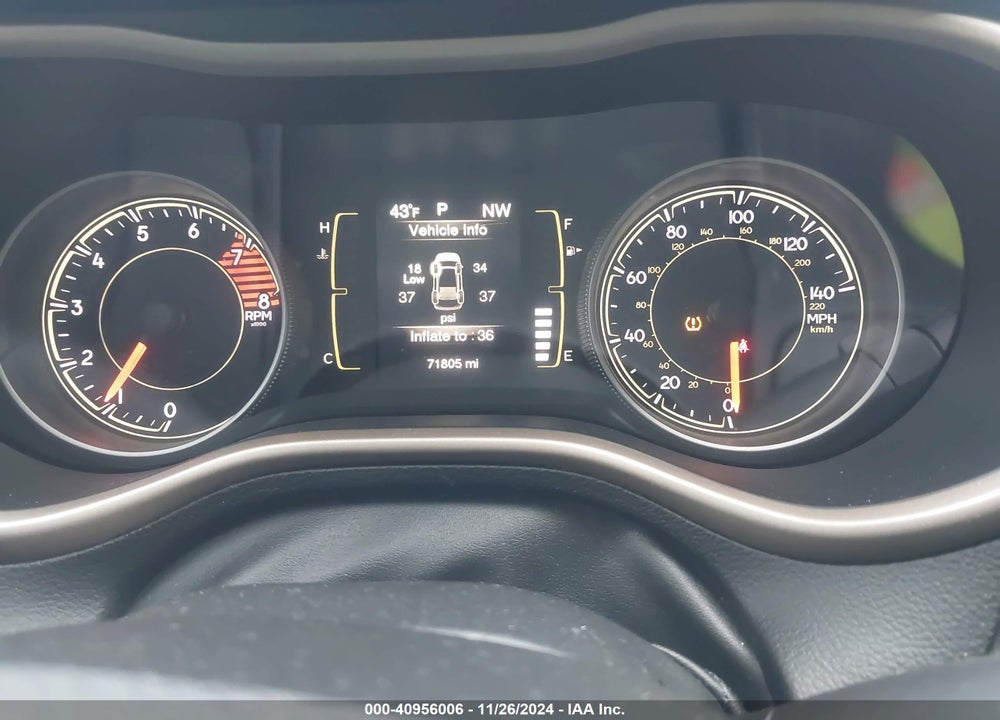 2017 JEEP CHEROKEE VIN: 1C4PJMCS7HW637640