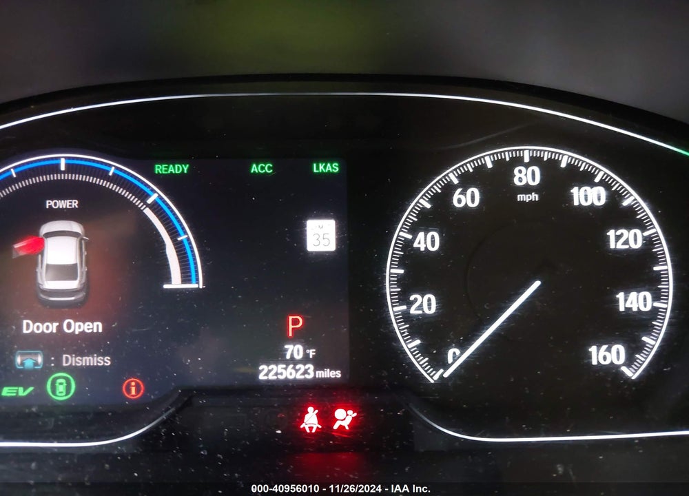 2019 HONDA INSIGHT TOURING VIN: 19XZE4F98KE003230