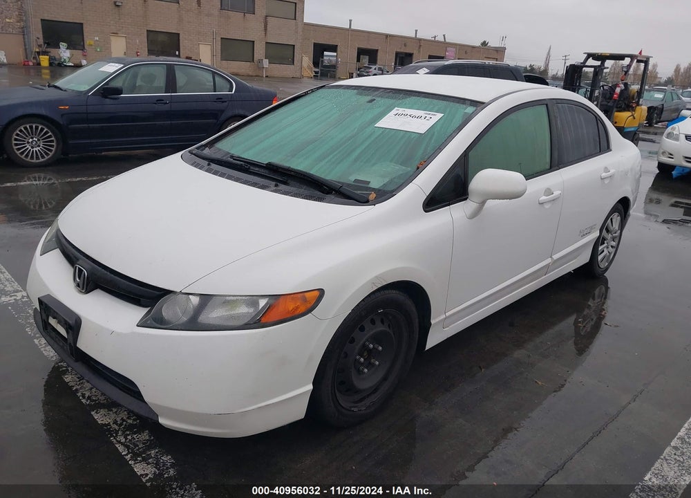 2007 HONDA CIVIC VIN: 1HGFA16507L117703