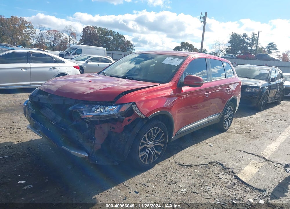 2018 MITSUBISHI OUTLANDER SE VIN: JA4AD3A34JZ016289