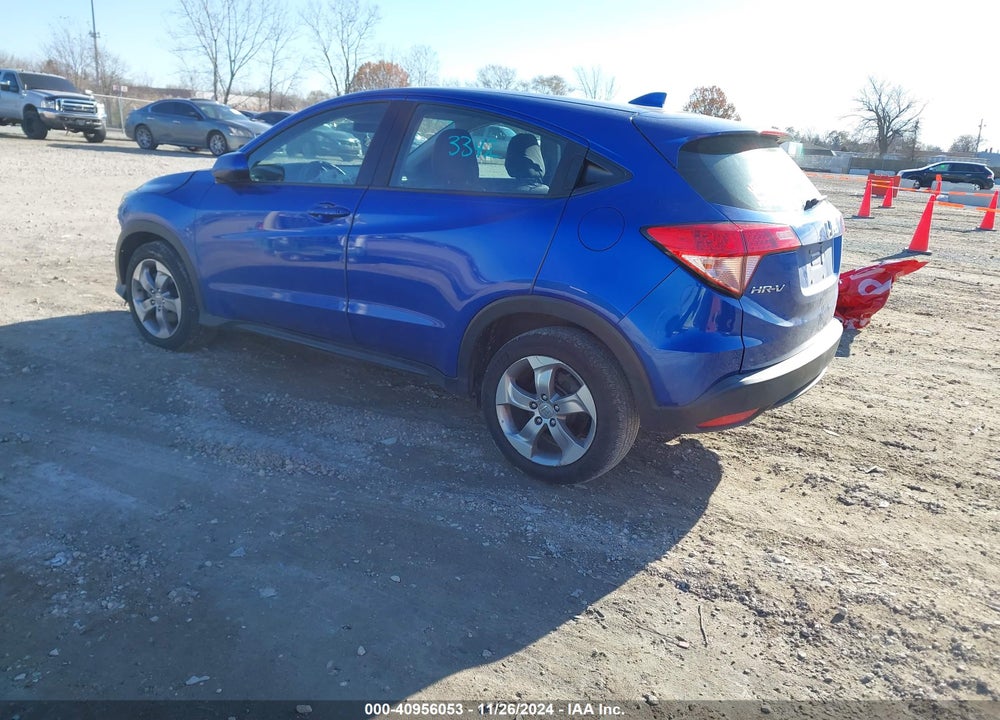 2018 HONDA HR-V LX VIN: 3CZRU6H35JG725047