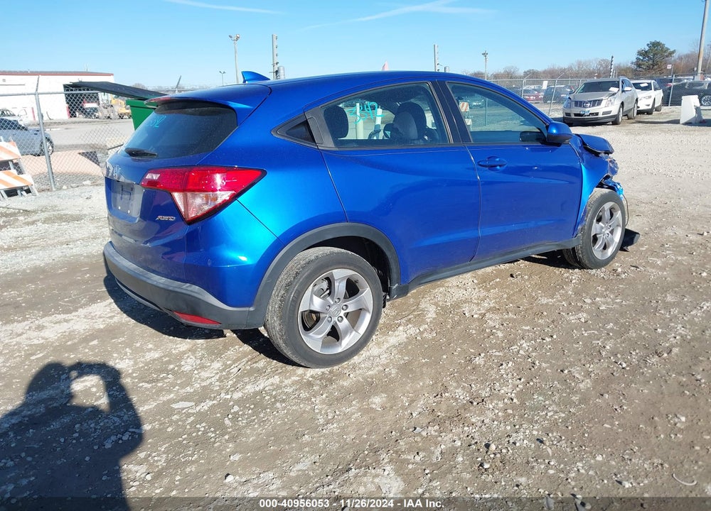 2018 HONDA HR-V LX VIN: 3CZRU6H35JG725047