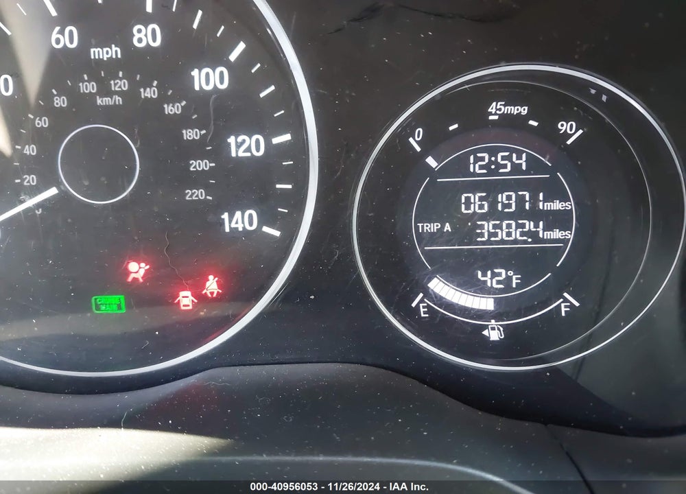 2018 HONDA HR-V LX VIN: 3CZRU6H35JG725047