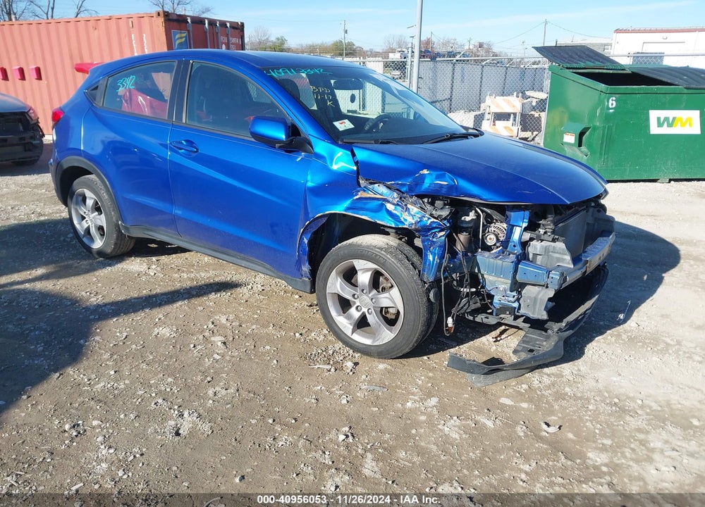 2018 HONDA HR-V LX VIN: 3CZRU6H35JG725047