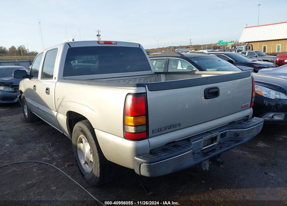 2005 GMC SIERRA 1500 SLE VIN: 2GTEC13T951399186