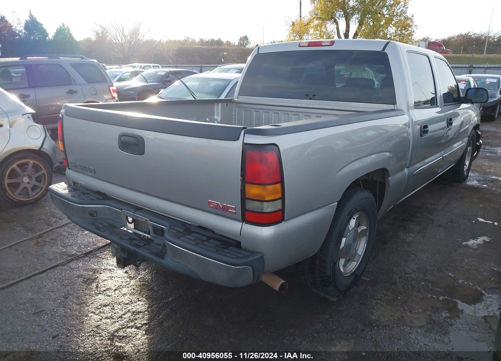 2005 GMC SIERRA 1500 SLE VIN: 2GTEC13T951399186