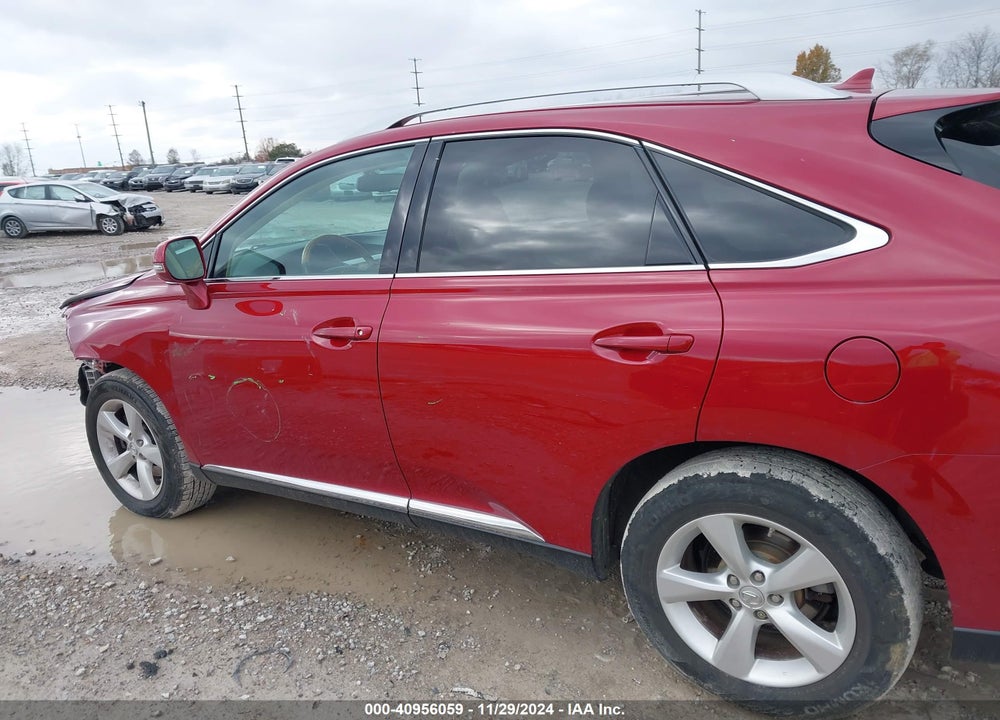 2011 LEXUS RX 350 VIN: 2T2BK1BAXBC099140