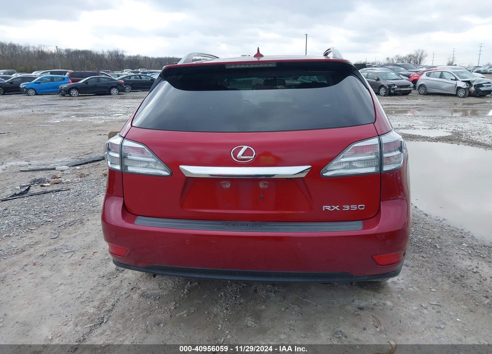 2011 LEXUS RX 350 VIN: 2T2BK1BAXBC099140