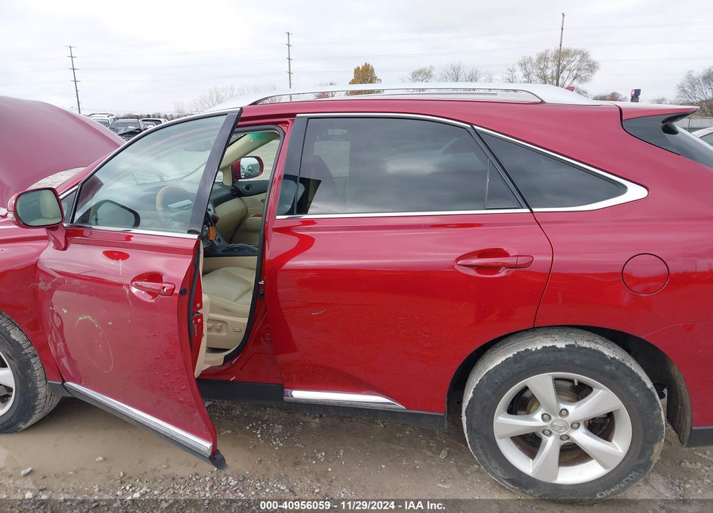 2011 LEXUS RX 350 VIN: 2T2BK1BAXBC099140