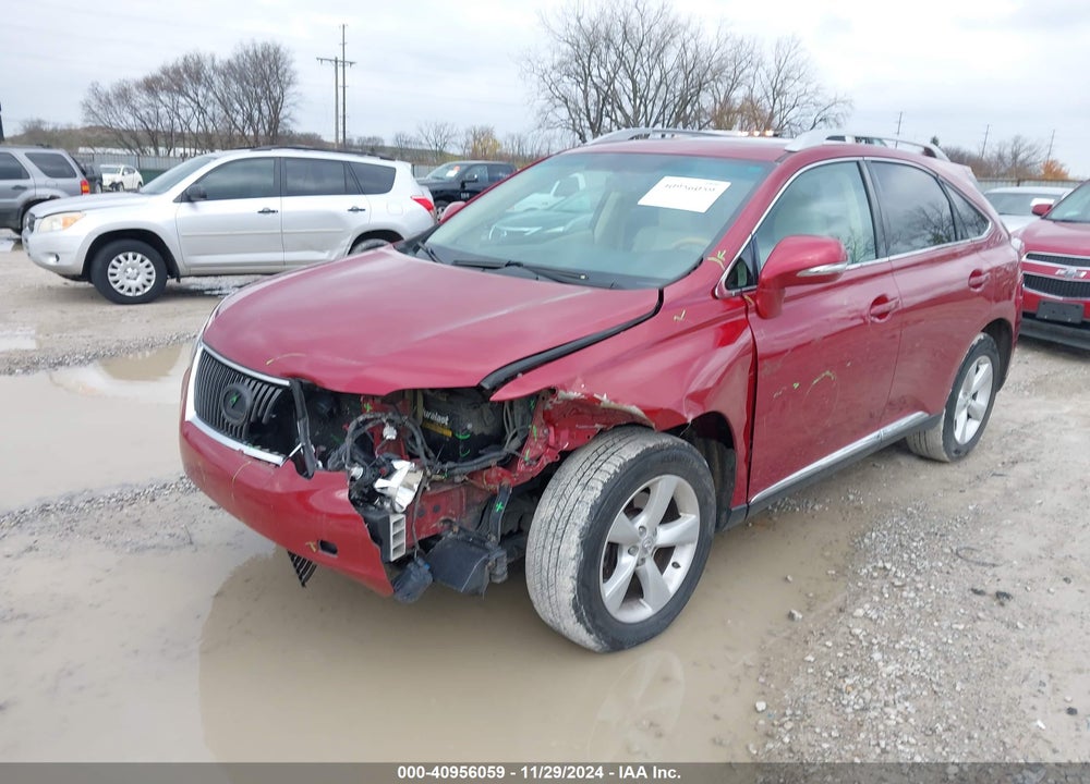 2011 LEXUS RX 350 VIN: 2T2BK1BAXBC099140