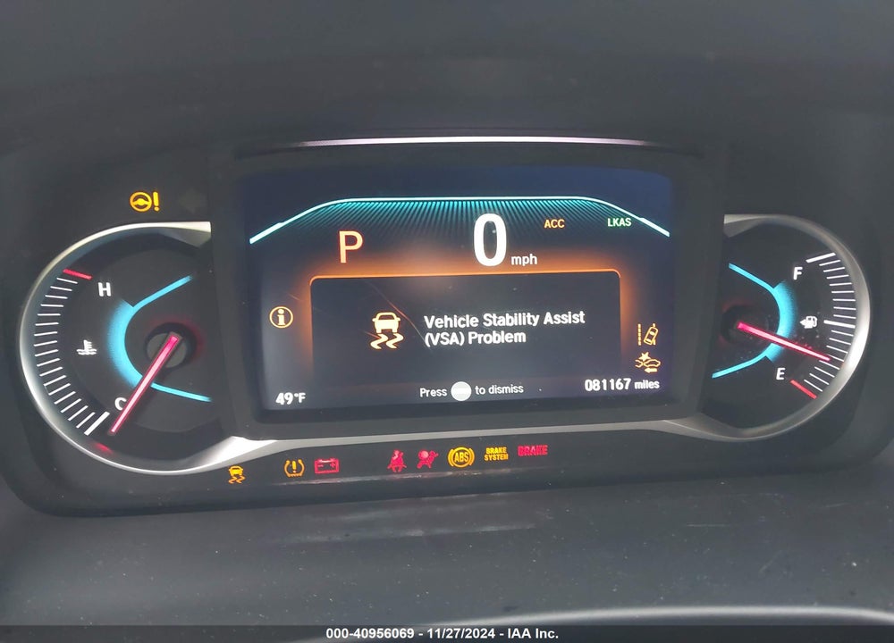 2020 HONDA PILOT 2WD EX-L VIN: 5FNYF5H54LB028727