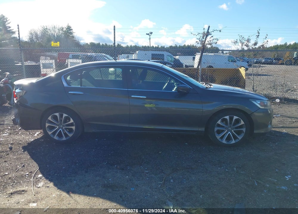 2013 HONDA ACCORD SPORT VIN: 1HGCR2F57DA025383