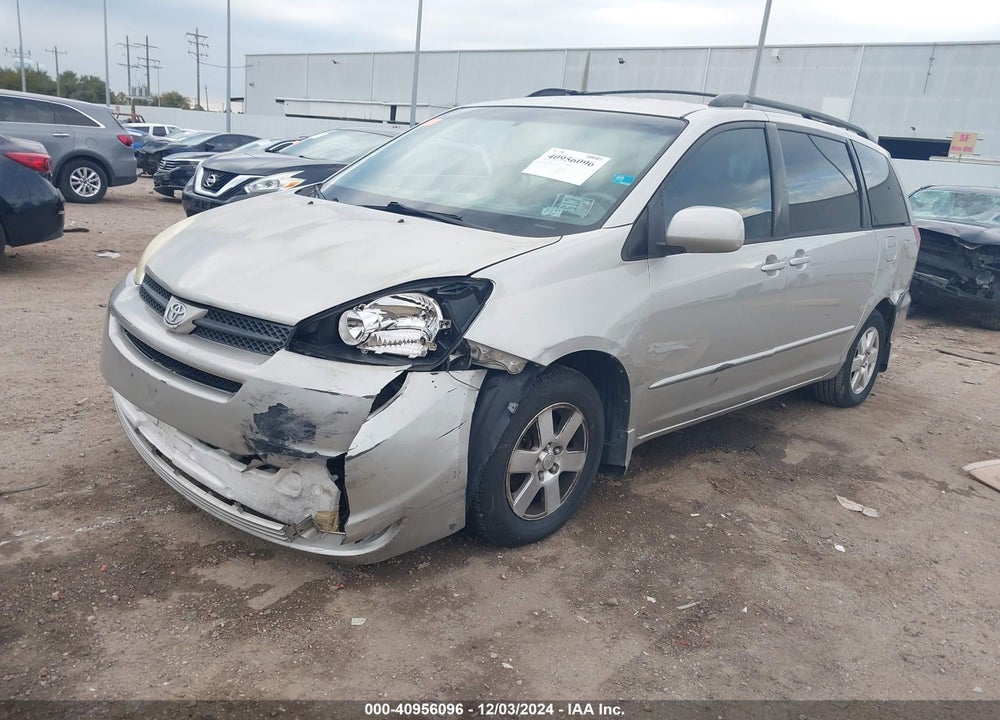 2005 TOYOTA SIENNA XLE VIN: 5TDZA22CX5S229992