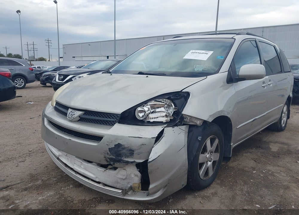 2005 TOYOTA SIENNA XLE VIN: 5TDZA22CX5S229992