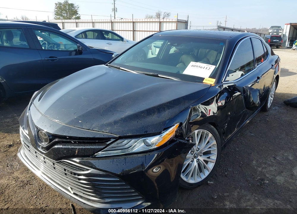 2018 TOYOTA CAMRY XLE V6 VIN: 4T1BZ1HK3JU007475