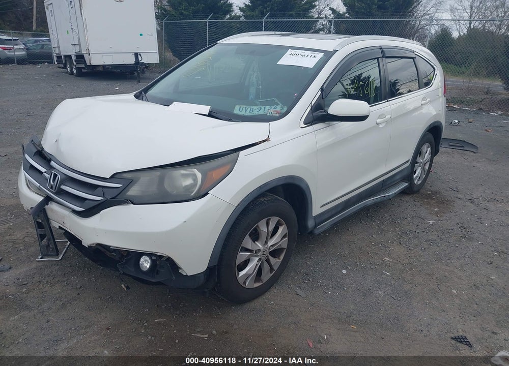 2014 HONDA CR-V EX-L VIN: 5J6RM3H72EL017378