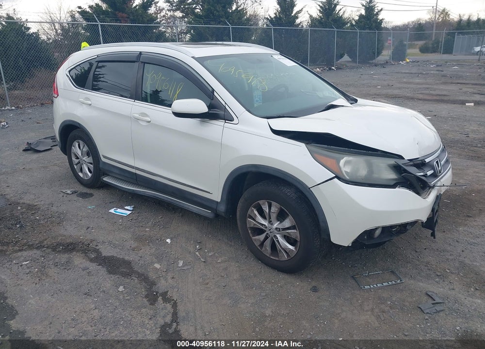 2014 HONDA CR-V EX-L VIN: 5J6RM3H72EL017378
