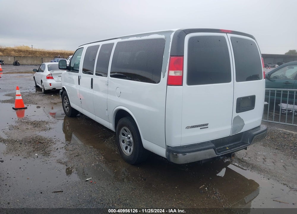 2012 CHEVROLET EXPRESS 1500 WORK VAN VIN: 1GCSGAF42C1136889