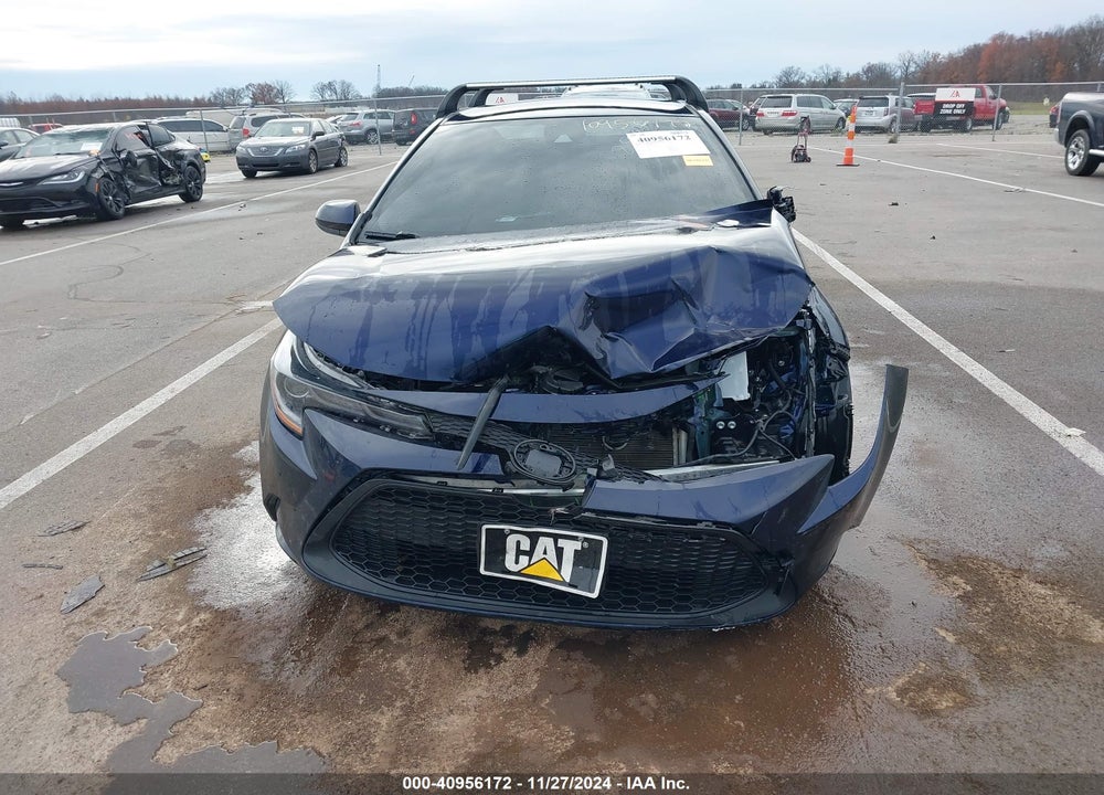 2022 TOYOTA COROLLA HYBRID LE VIN: JTDEAMDE3NJ051932