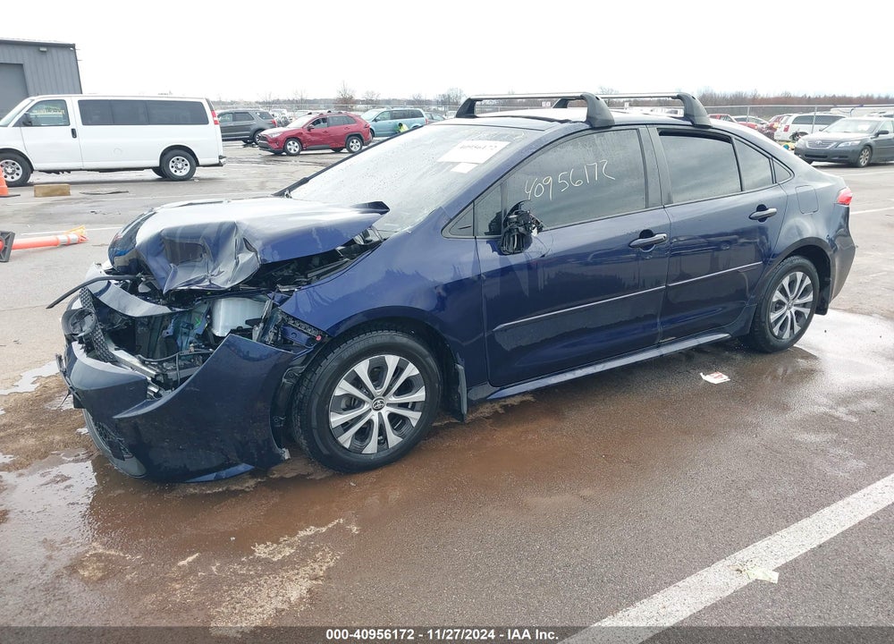 2022 TOYOTA COROLLA HYBRID LE VIN: JTDEAMDE3NJ051932