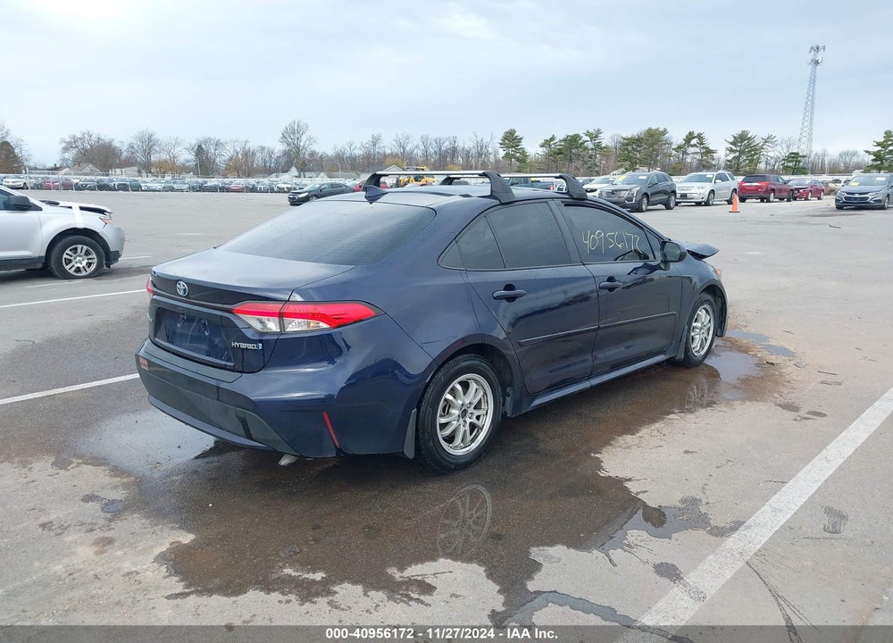 2022 TOYOTA COROLLA HYBRID LE VIN: JTDEAMDE3NJ051932