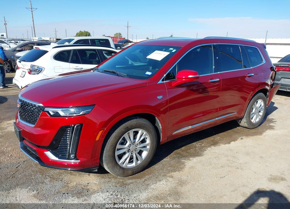 2024 CADILLAC XT6 LUXURY VIN: 1GYKPAR46RZ703461