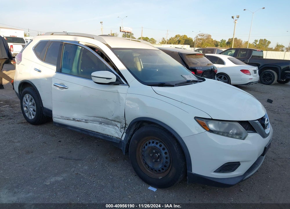 2016 NISSAN ROGUE S VIN: 5N1AT2MT5GC898451