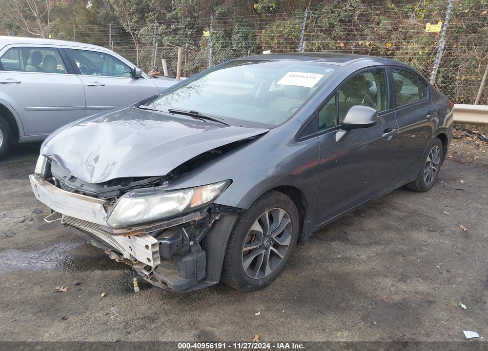 2013 HONDA CIVIC VIN: 19XFB2F8XDE024137