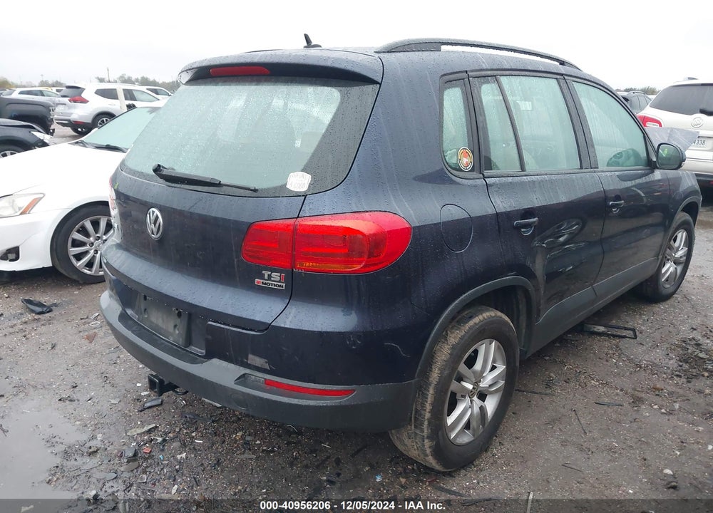 2016 VOLKSWAGEN TIGUAN S VIN: WVGBV7AX8GW575450