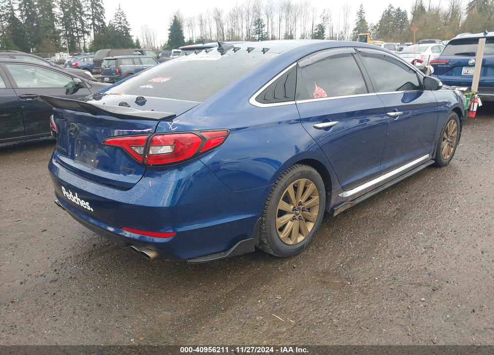 2016 HYUNDAI SONATA SPORT VIN: 5NPE34AF6GH409365