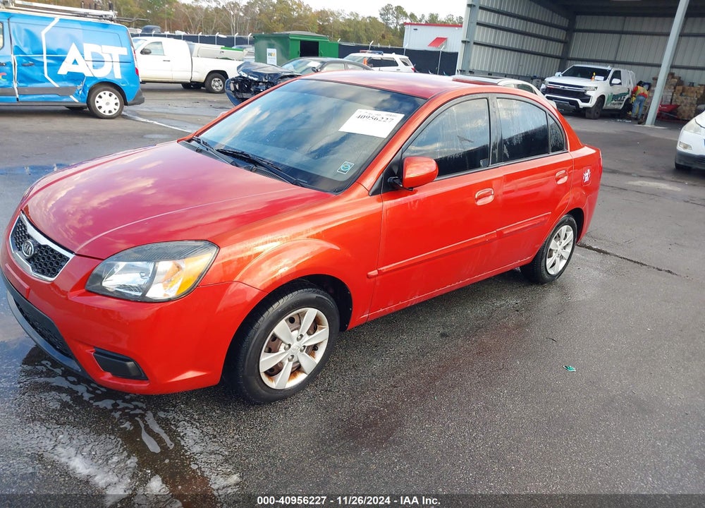2011 KIA RIO LX VIN: KNADH4A32B6750135