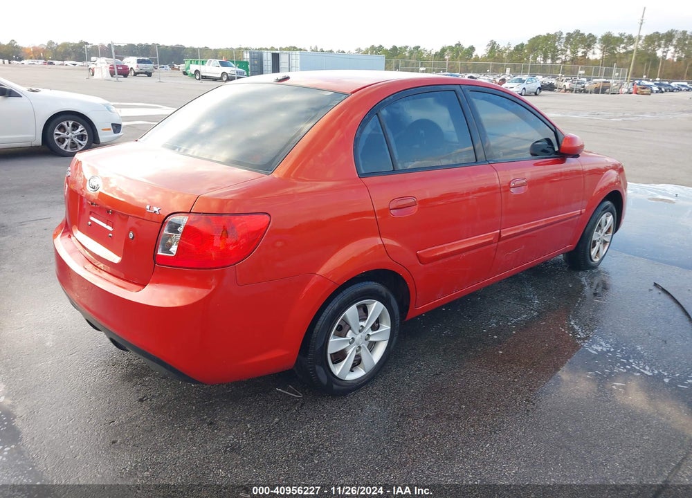 2011 KIA RIO LX VIN: KNADH4A32B6750135