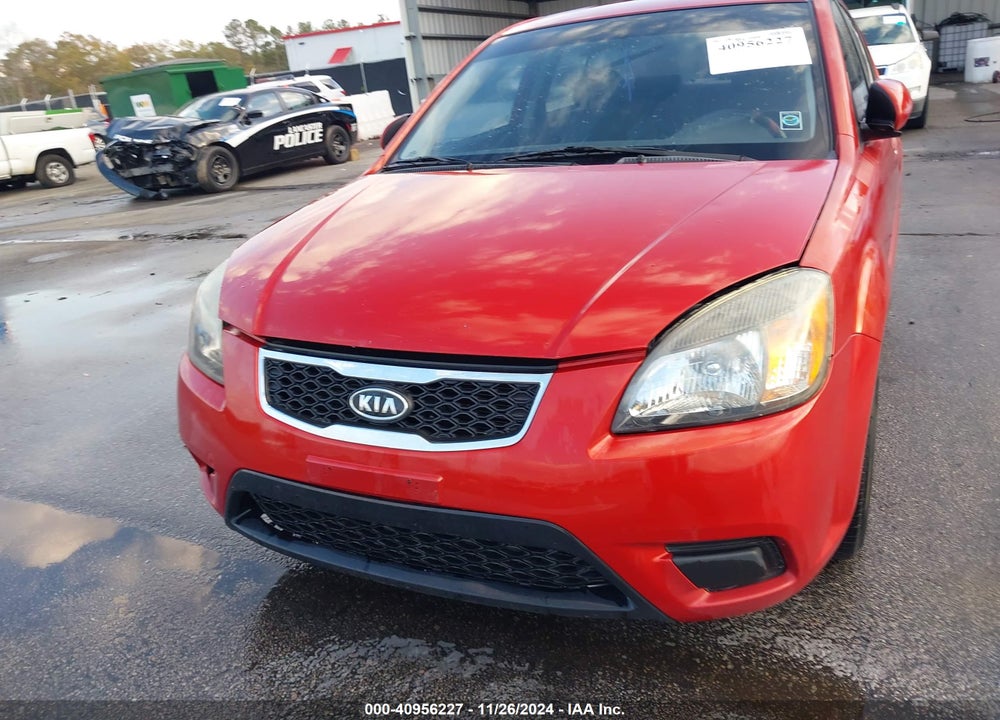 2011 KIA RIO LX VIN: KNADH4A32B6750135