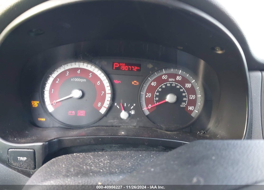 2011 KIA RIO LX VIN: KNADH4A32B6750135