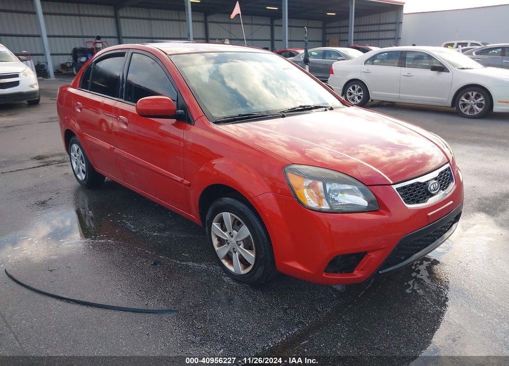 2011 KIA RIO LX VIN: KNADH4A32B6750135