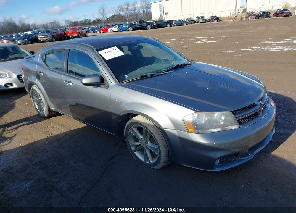 2013 AVENGER DODGE  SXT VIN: 1C3CDZCG4DN552533