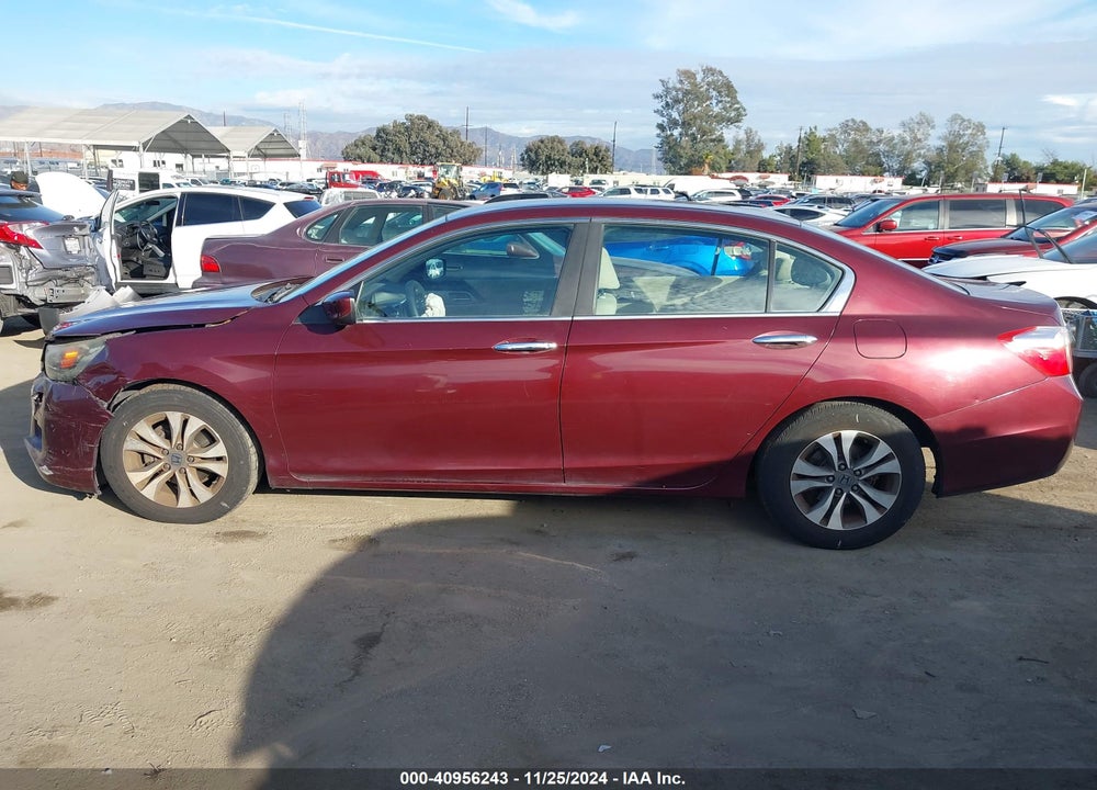 2013 HONDA ACCORD LX VIN: 1HGCR2F33DA057441