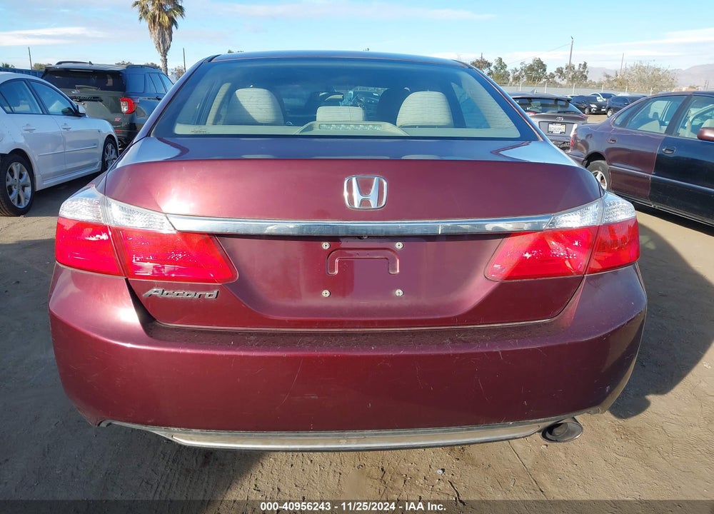 2013 HONDA ACCORD LX VIN: 1HGCR2F33DA057441