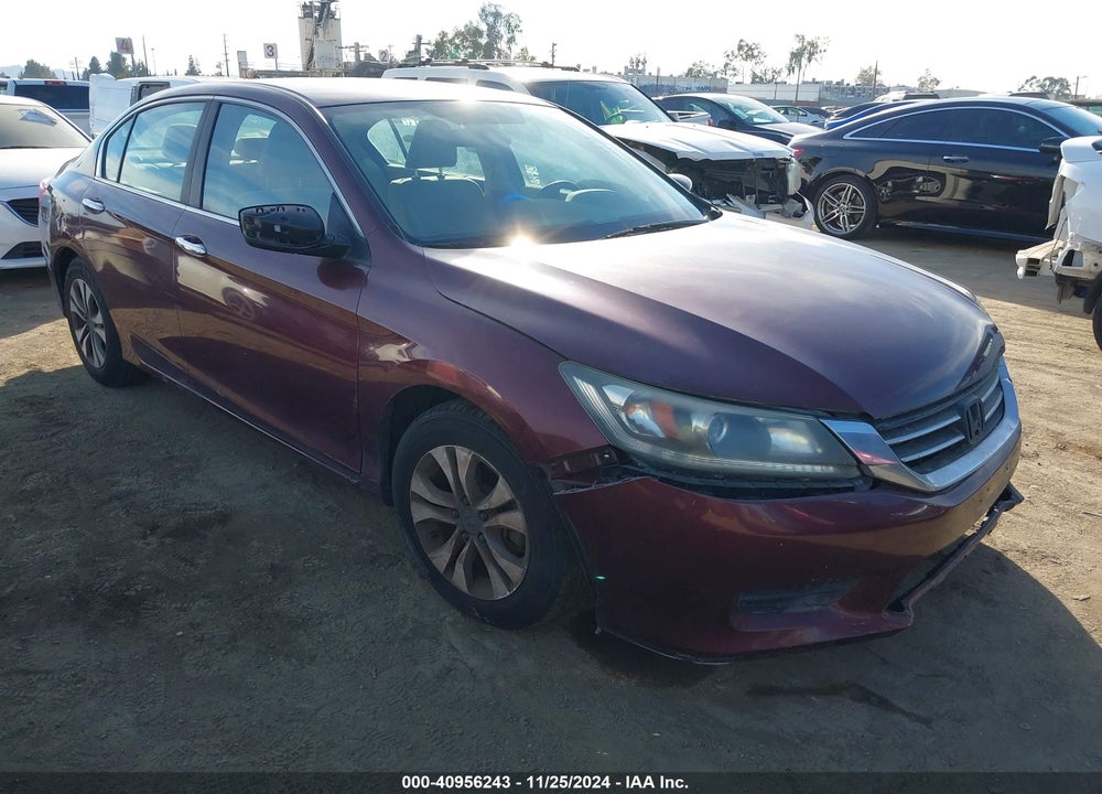 2013 HONDA ACCORD LX VIN: 1HGCR2F33DA057441
